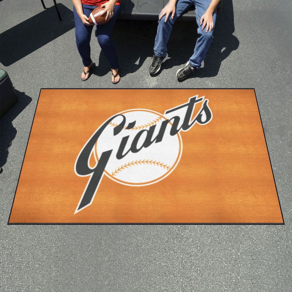 New York Baseball Giants MLBCC Vintage ULTI-MAT 60 x 96 Rug Throwback Logo