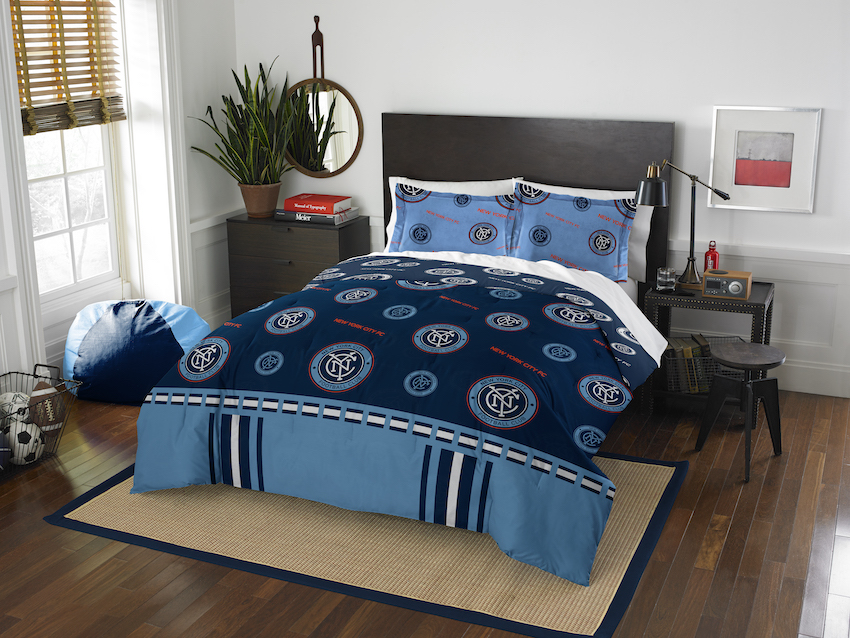 New York City FC QUEEN/FULL size Comforter and 2 Shams