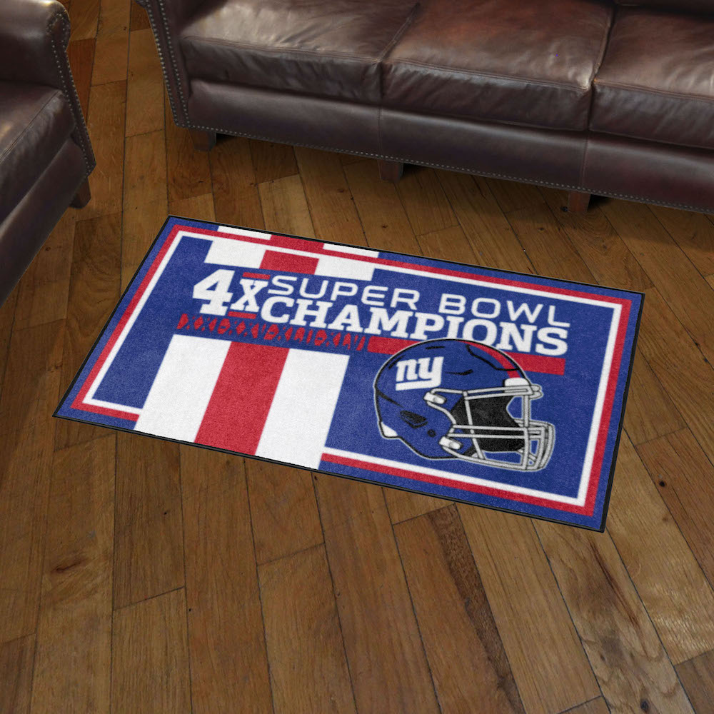 New York Giants 3 x 5 DYNASTY Area Rug