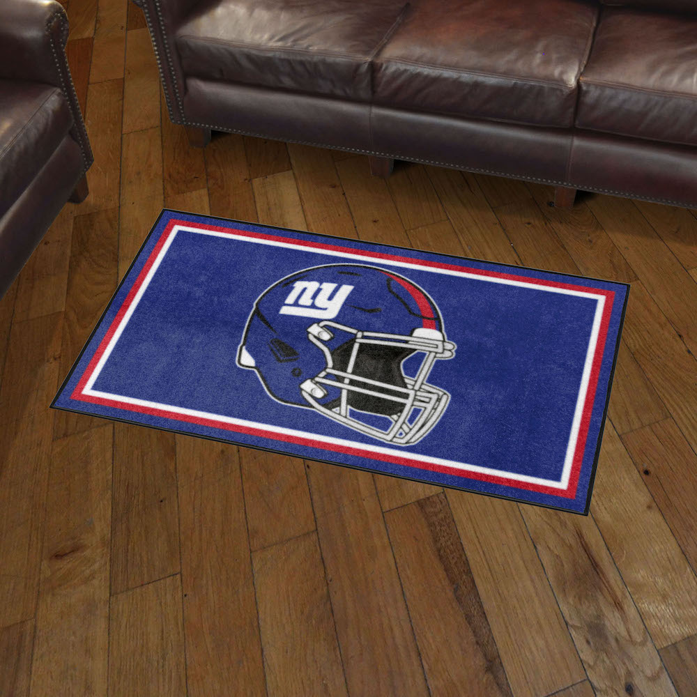 New York Giants 3x5 Area Rug - Helmet Logo