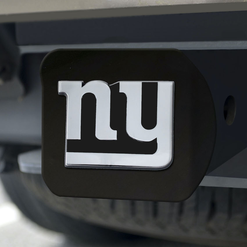 New York Giants BLACK Trailer Hitch Cover