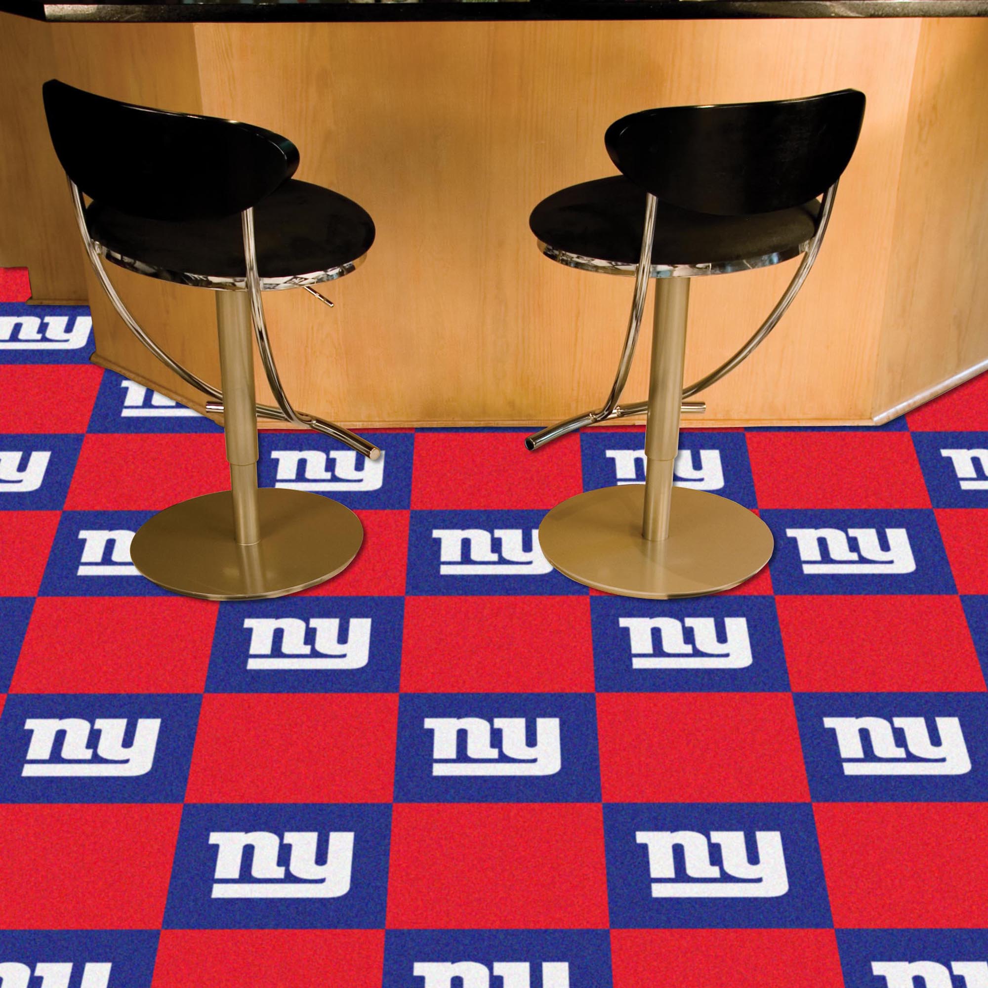 New York Giants Carpet Tiles 18x18 in.