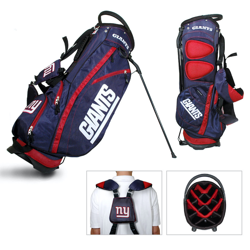 New York Giants Fairway Carry Stand Golf Bag