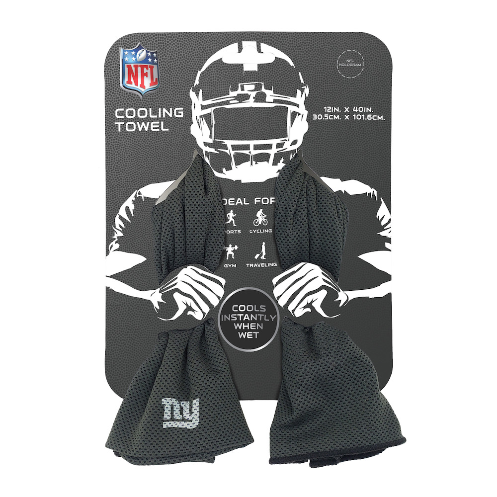 New York Giants Cooling Towel 12x40