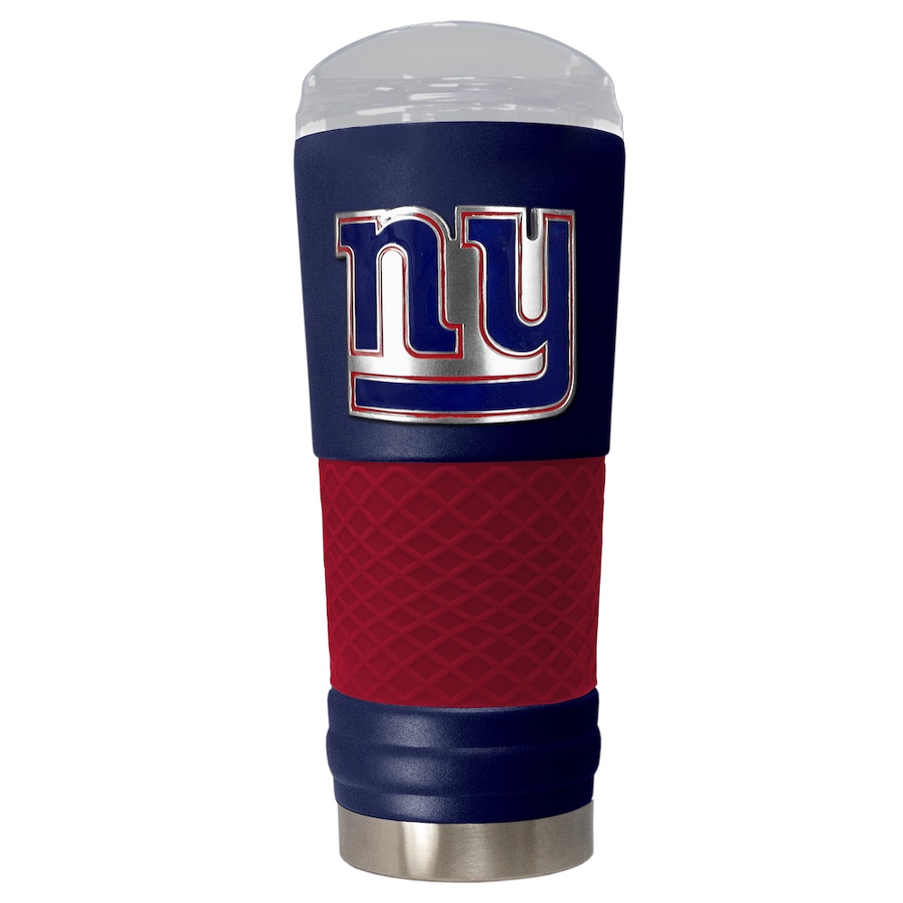 New York Giants 24 oz DRAFT SERIES NFL Powder Coated Insulated Travel Tumbler