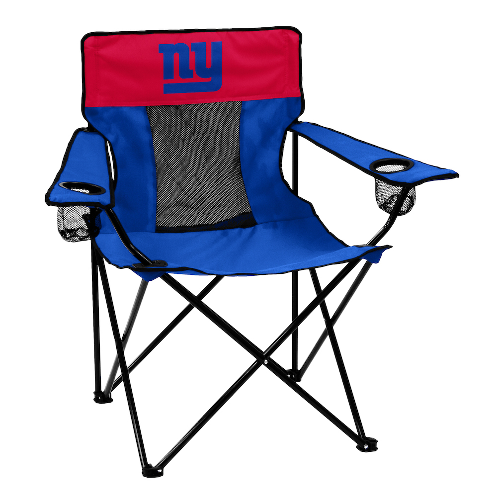 New York Giants ELITE logo folding camp style chair
