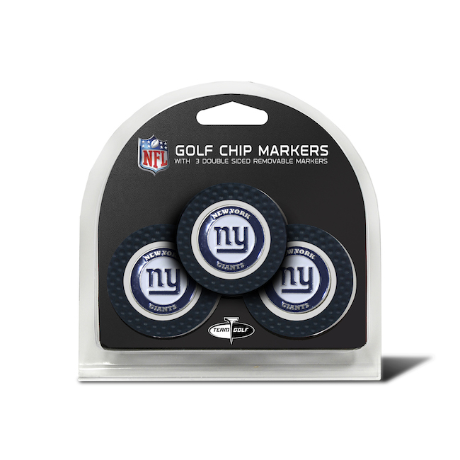 New York Giants 3 Pack Golf Chips