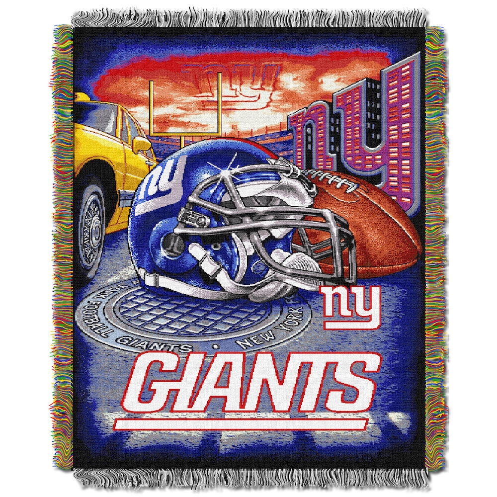 New York Giants Home Field Advantage Series Tapestry Blanket 48 x 60