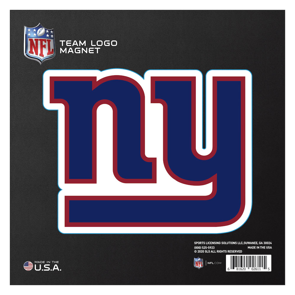 New York Giants Large Team Logo Magnet - - KHC Sports