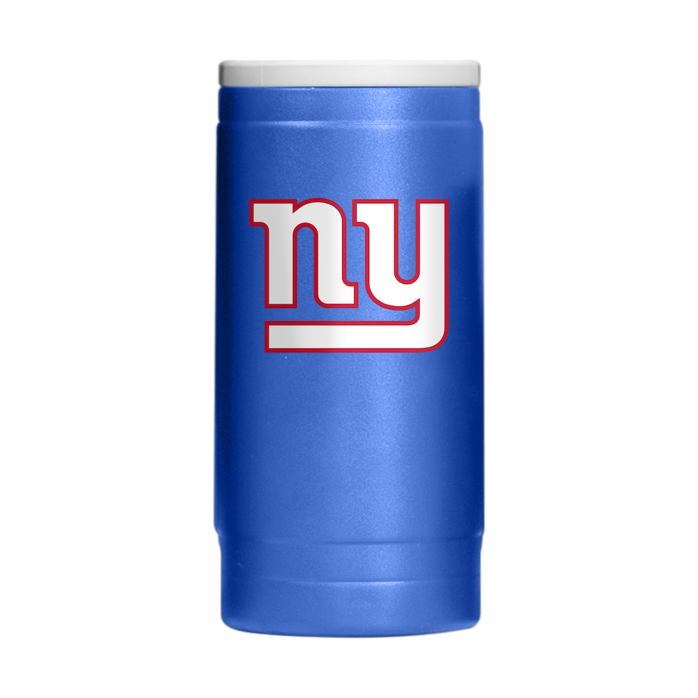 New York Giants Powder Coated 12 oz. Slim Can Coolie