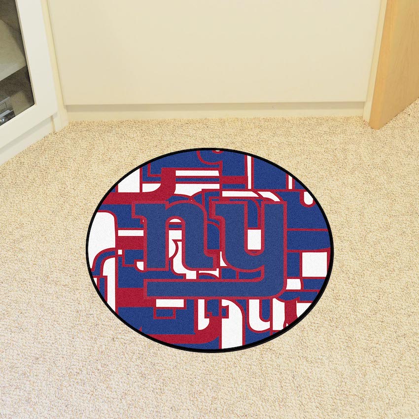 New York Giants Quick Snap Roundel Mat