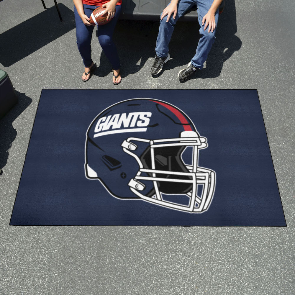 New York Giants ULTI-MAT 60 x 96 Rug - Throwback Helmet