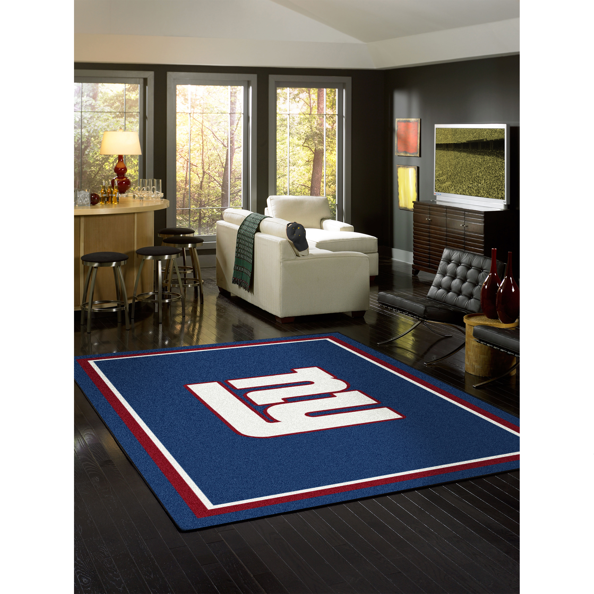 New York Giants 4 X 6 SPIRIT Rug