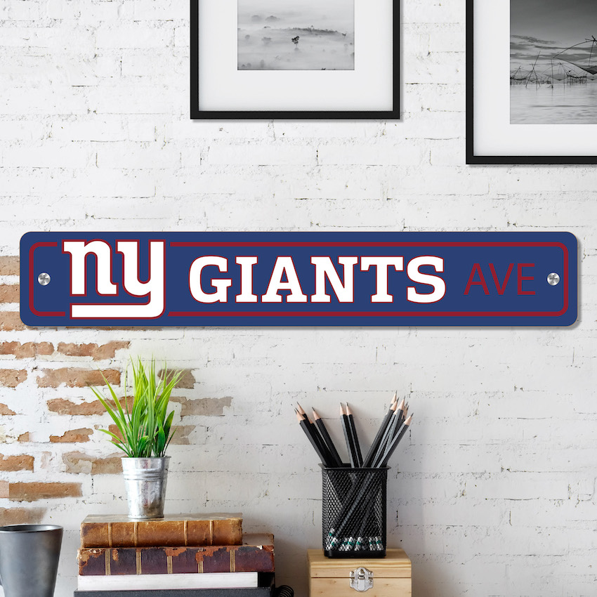 New York Giants Street Sign