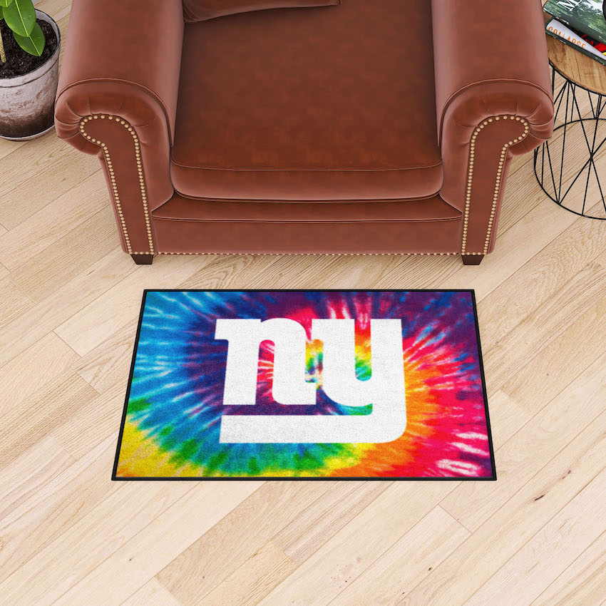 New York Giants TIE-DIE 20 x 30 Starter Floor Mat