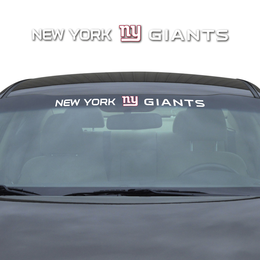 New York Giants Windshield Decal