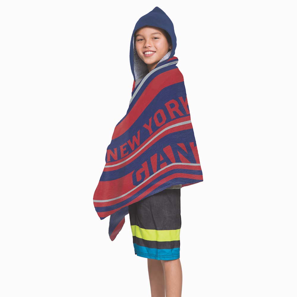 New York Giants Youth Hooded Beach Towel