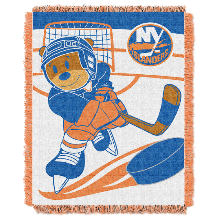 New York Islanders Woven Baby Blanket 36 x 48