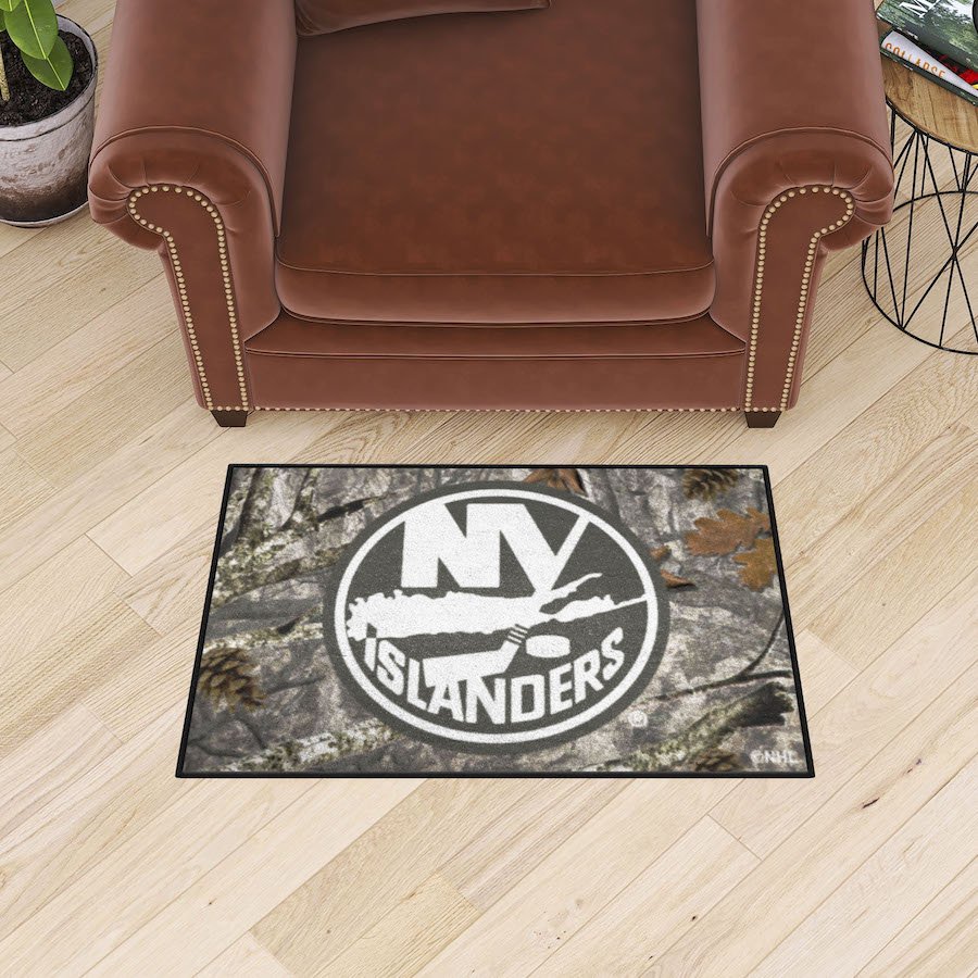 New York Islanders CAMO 20 x 30 Starter Floor Mat