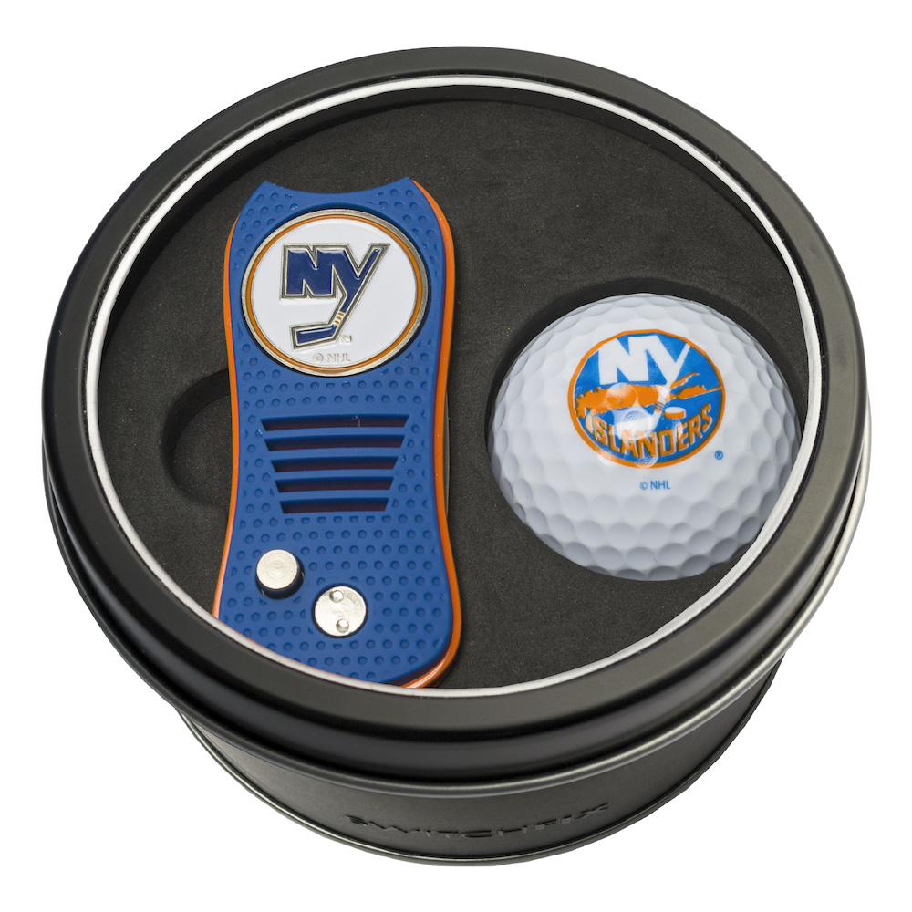 New York Islanders Switchblade Divot Tool and Golf Ball Gift Pack