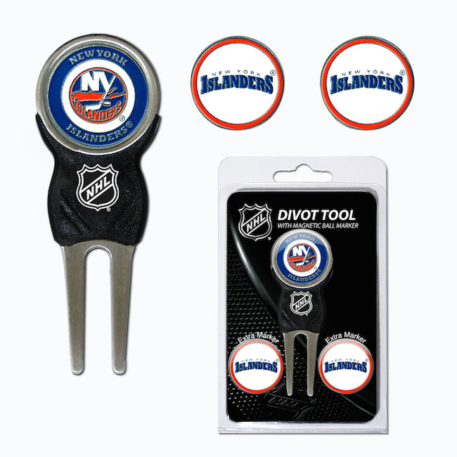 New York Islanders 3 Marker Signature Divot Tool Pack