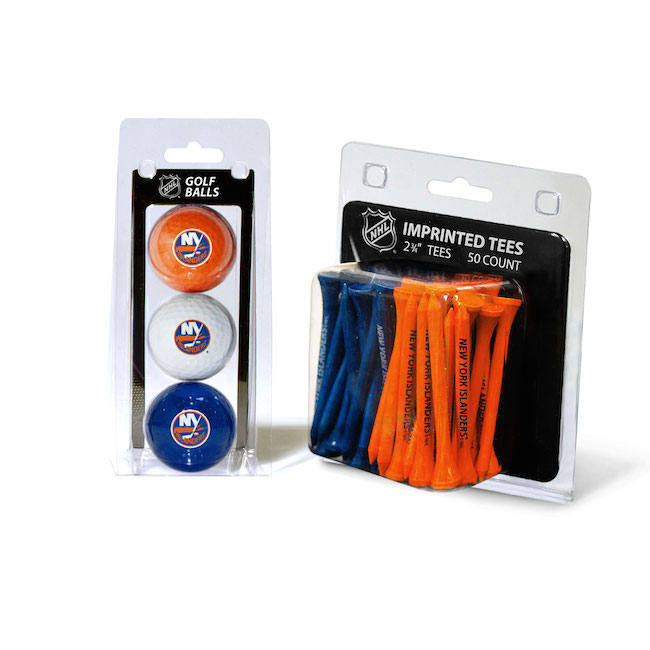 New York Islanders 3 Ball Pack and 50 Tee Pack