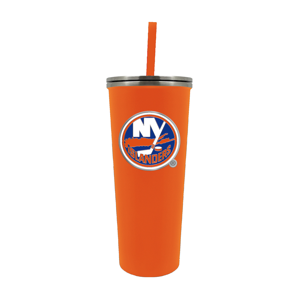 New York Islanders 24 oz Team Color Skinny Tumbler