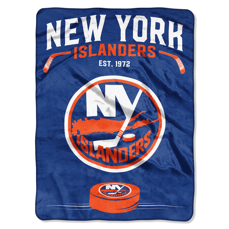 New York Islanders Silk Touch Throw Blanket 60 x 80