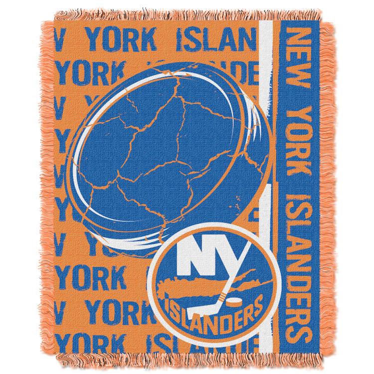 New York Islanders Double Play Tapestry Blanket 48 x 60