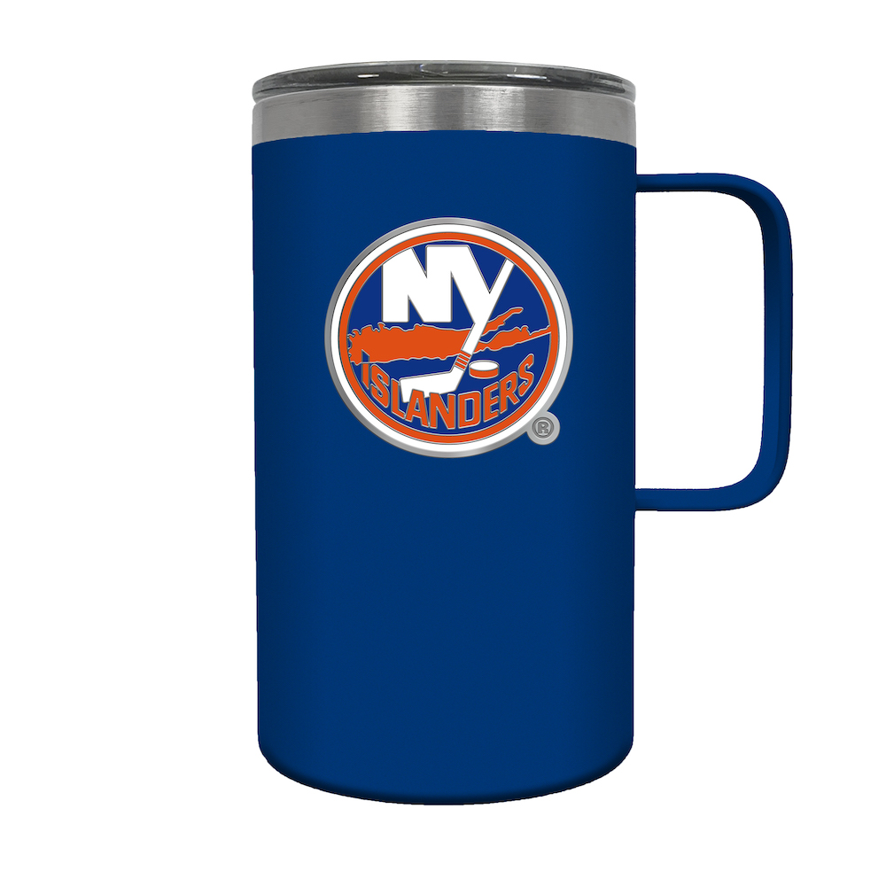 New York Islanders 18 oz HUSTLE Travel Mug - Team Color