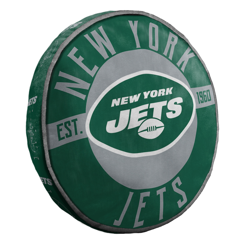 New York Jets Travel Cloud Pillow - 15 inch