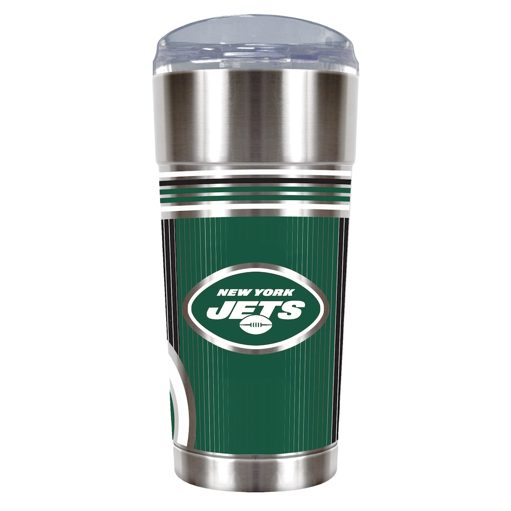 New York Jets COOL VIBES 24 oz Eagle Travel Tumbler