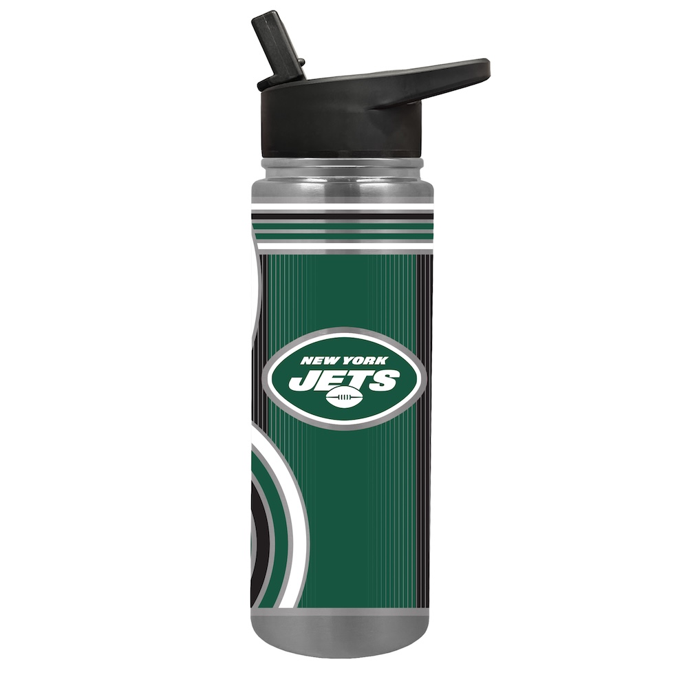 New York Jets COOL VIBES 24 oz Thirst Hydration Water Bottle