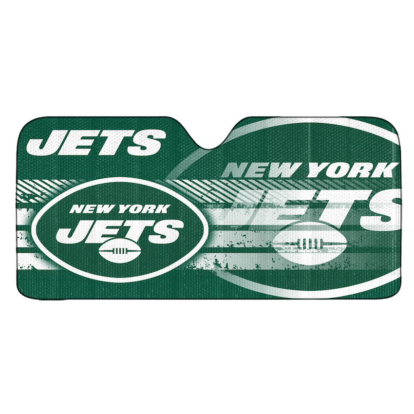 New York Jets AutoShade Folding Windshield Cover