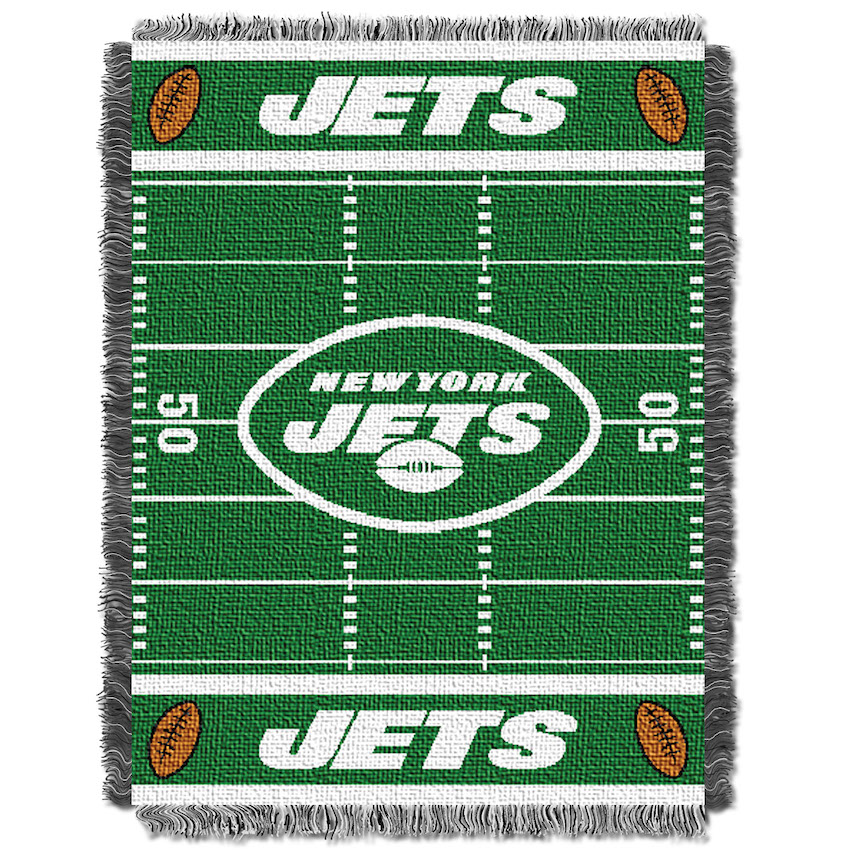 New York Jets Woven Baby Blanket 36 x 48