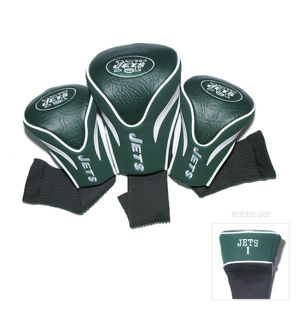 New York Jets 3 Pack Contour Headcovers