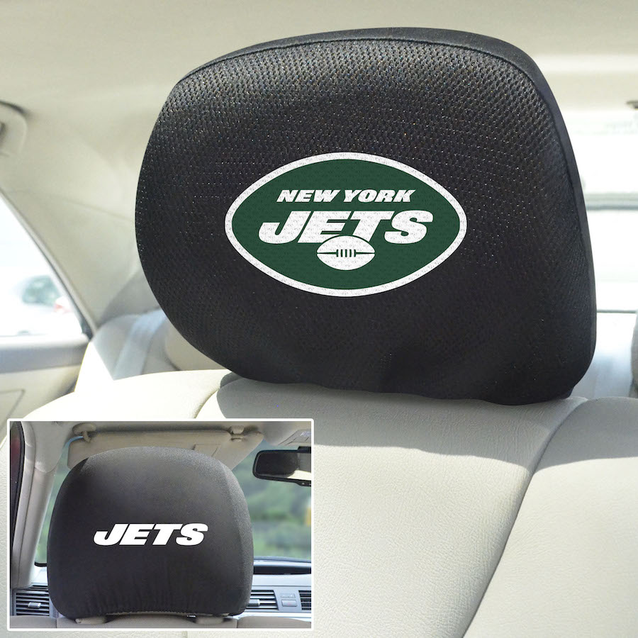 New York Jets Head Rest Covers