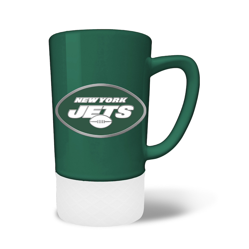 New York Jets 15 oz Team Colored JUMP Mug