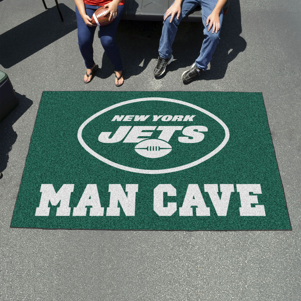 New York Jets UTILI-MAT 60 x 96 MAN CAVE Rug