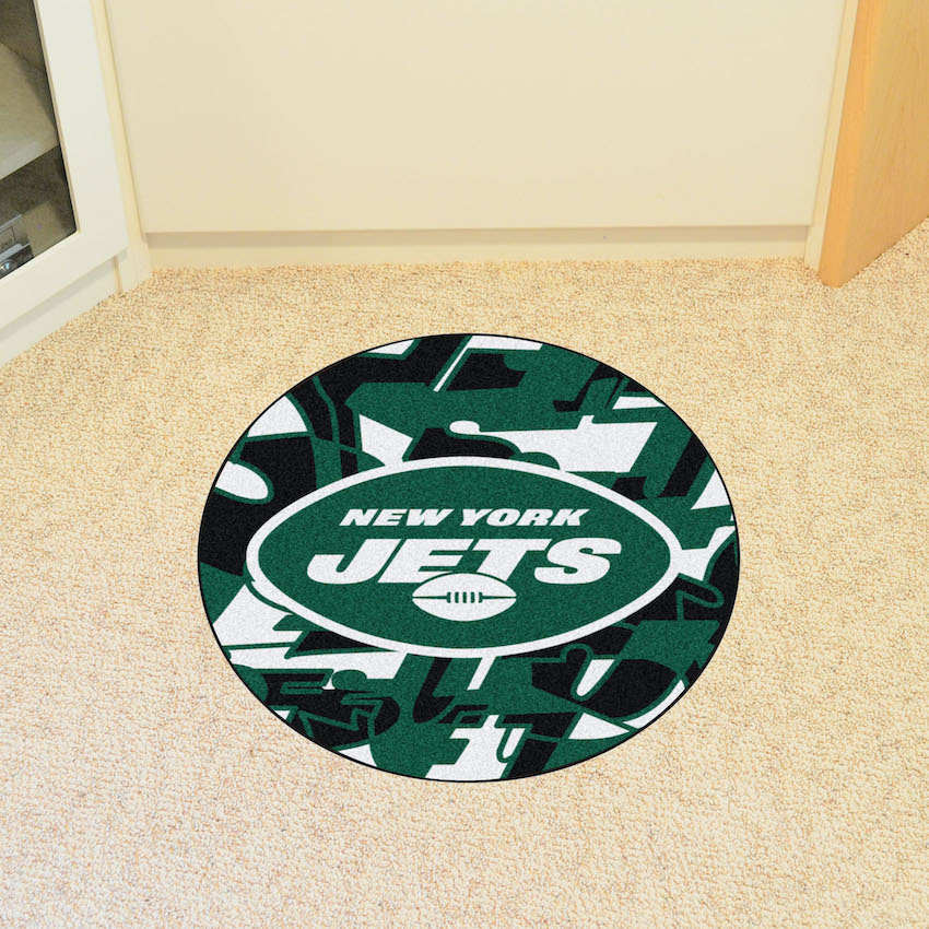 New York Jets Quick Snap Roundel Mat