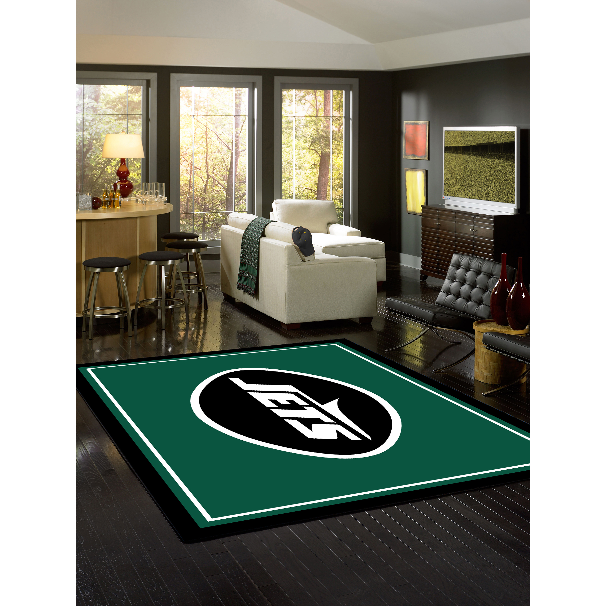 New York Jets 4 X 6 SPIRIT Rug