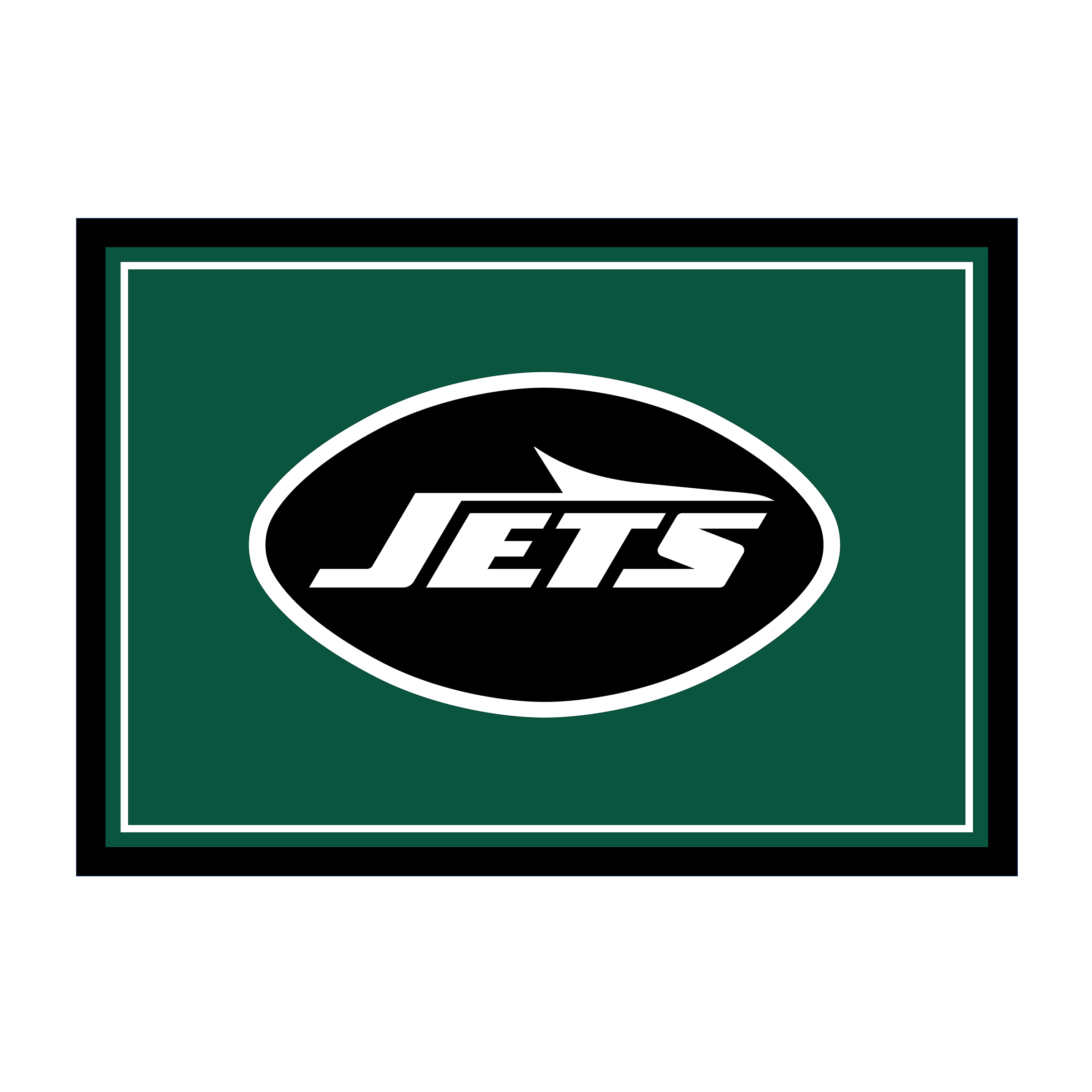 New York Jets 6 X 8 SPIRIT Rug