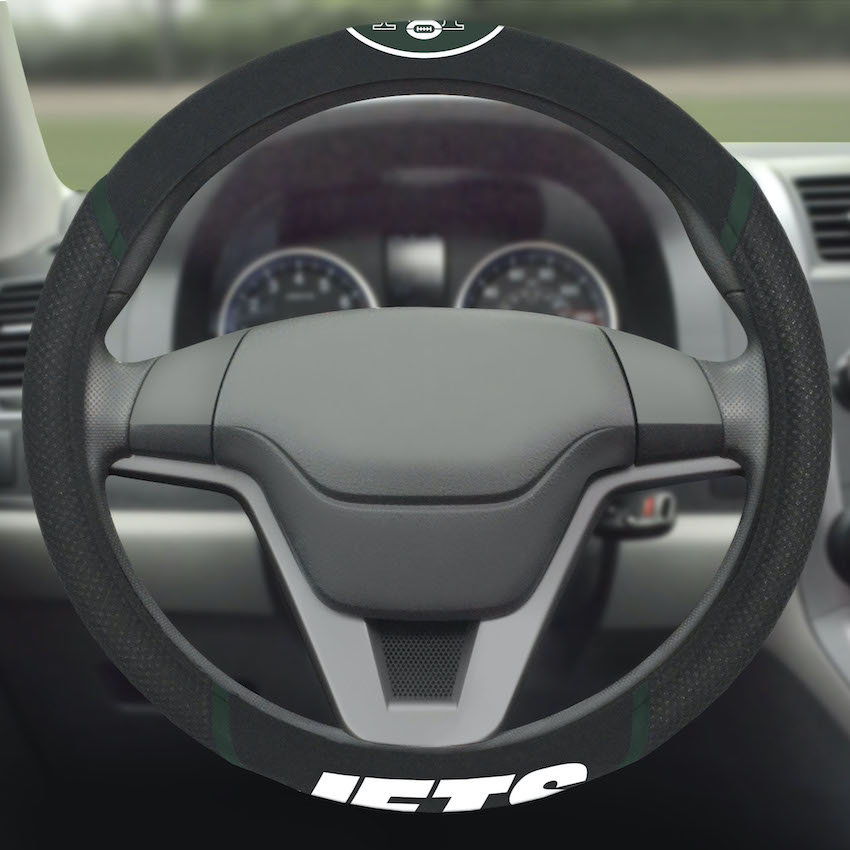 New York Jets Steering Wheel Cover