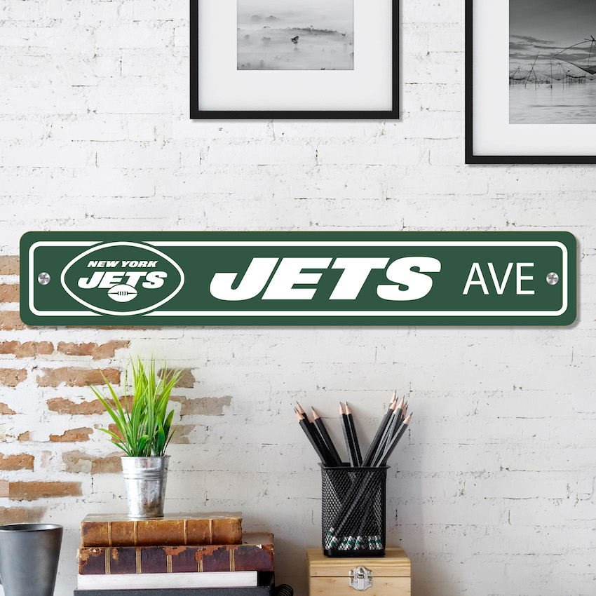 New York Jets Street Sign