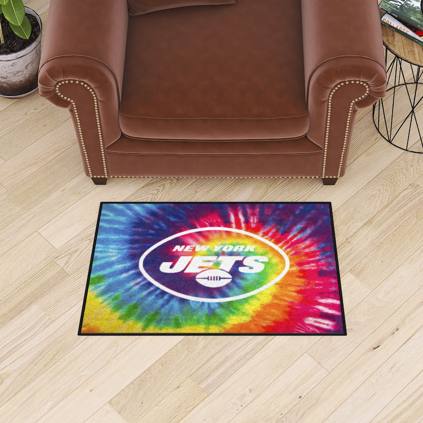 New York Jets TIE-DIE 20 x 30 Starter Floor Mat