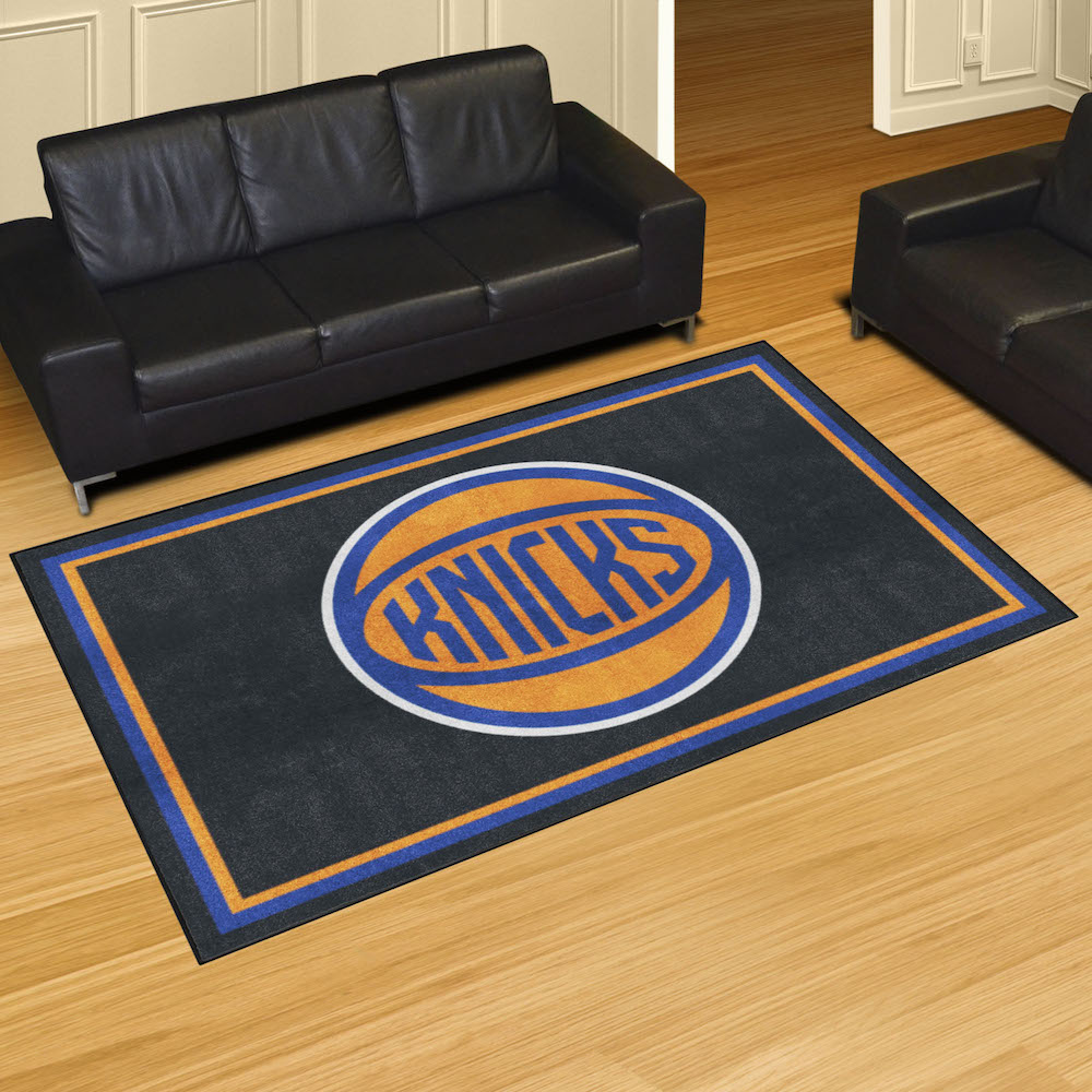 New York Knicks 5x8 Area Rug - 2nd Logo