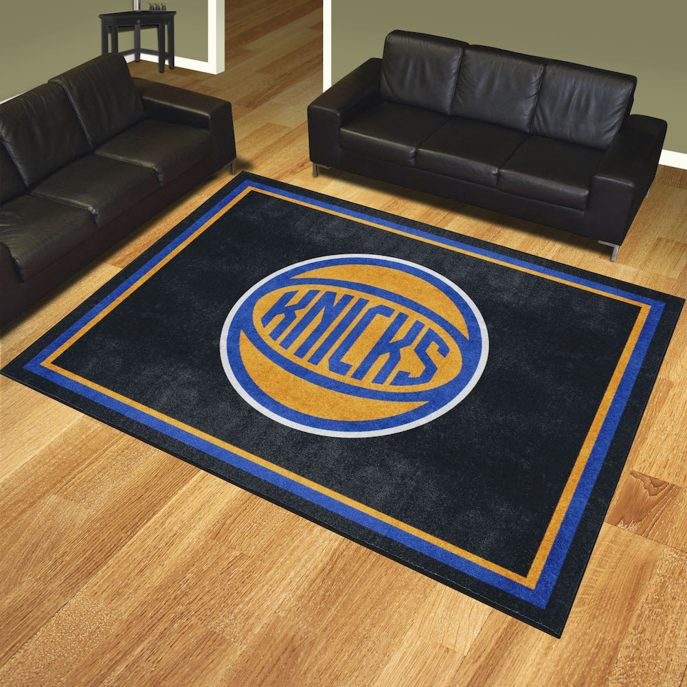 New York Knicks Ultra Plush 8x10 Area Rug - 2nd Logo