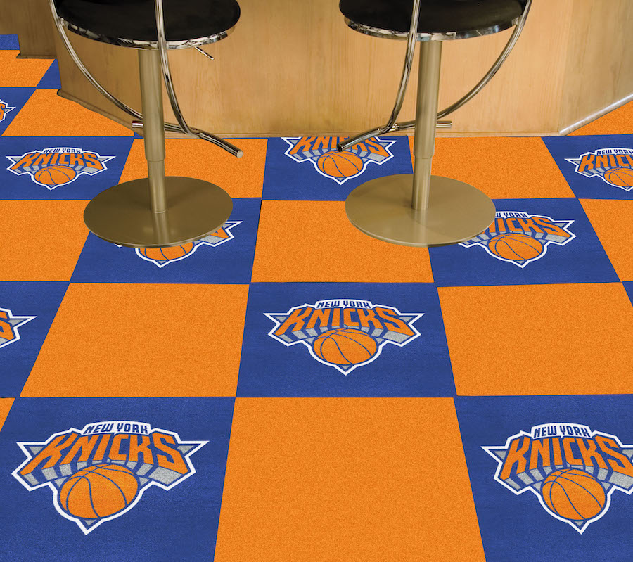 New York Knicks Carpet Tiles 18x18 in.