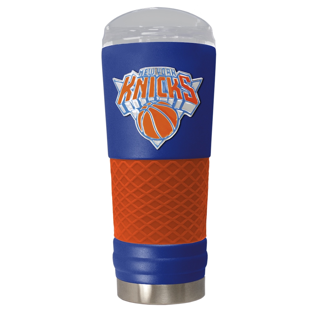 New York Knicks 24 oz DRAFT SERIES NBA Powder Coated Insulated Travel Tumbler