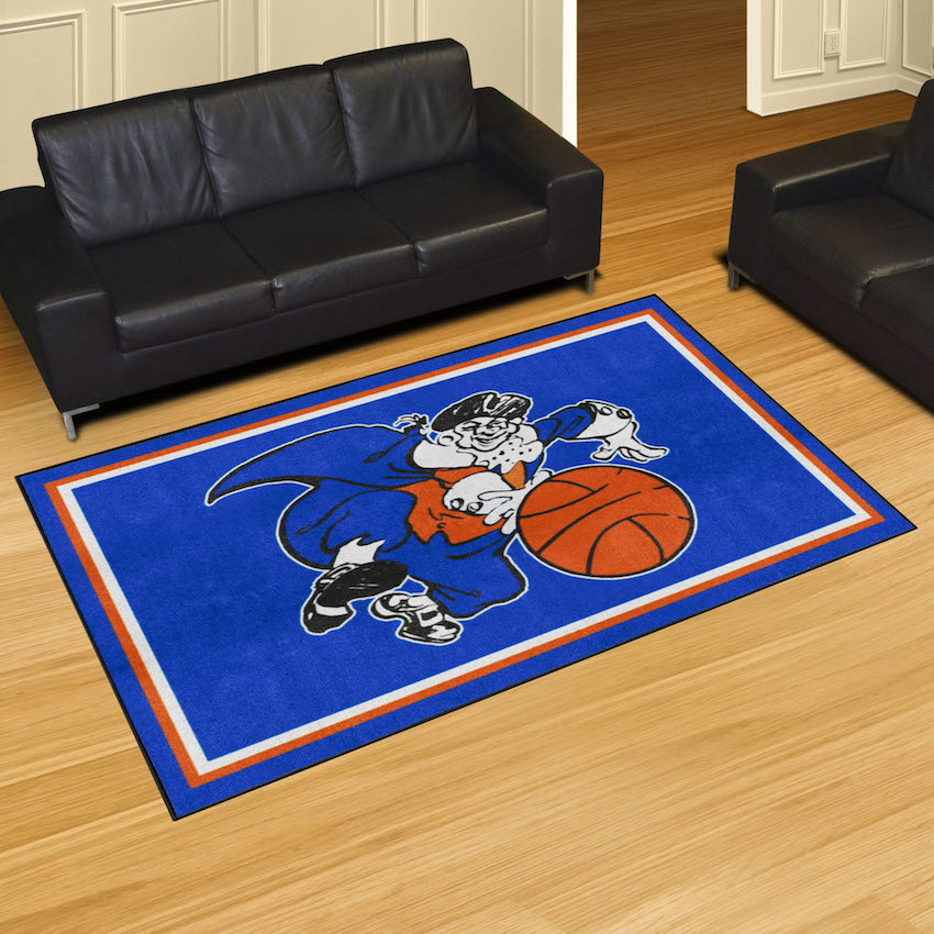 New York Knicks Vintage 5x8 Area Rug - Throwback Logo